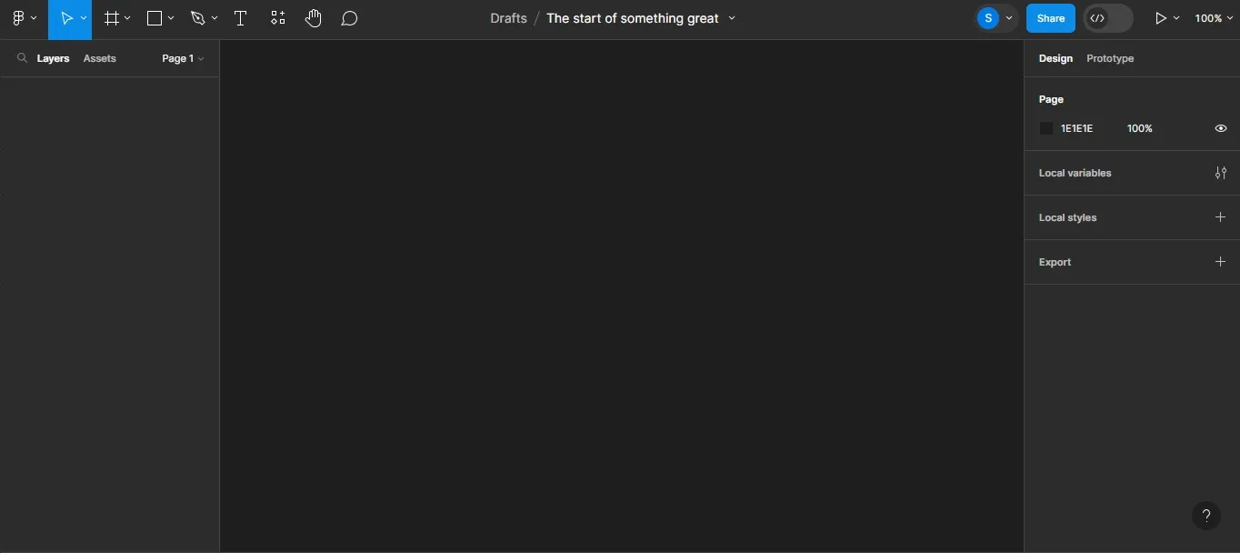 This is a screenshot of Figma's user interface.