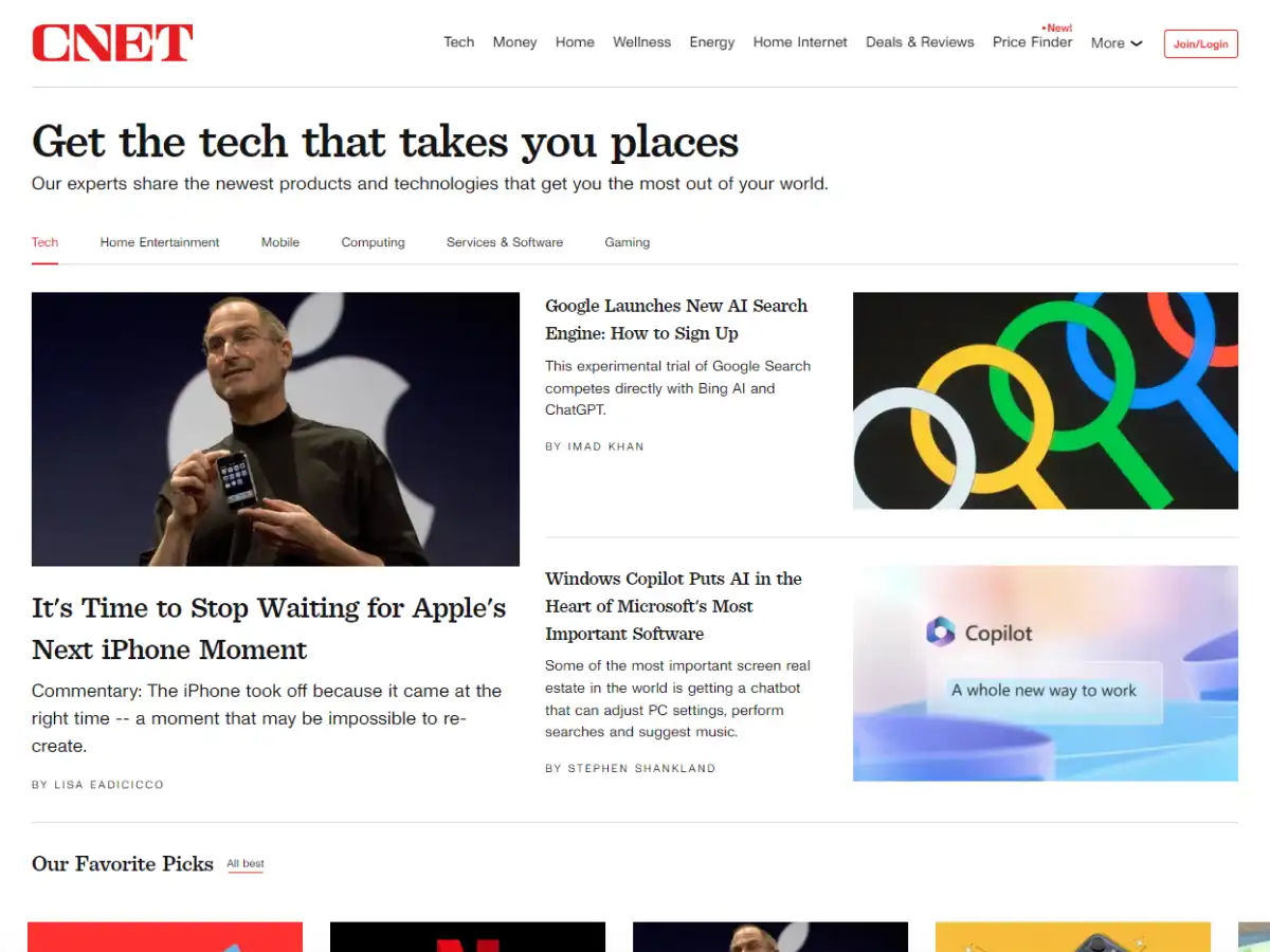 30 best tech websites 8