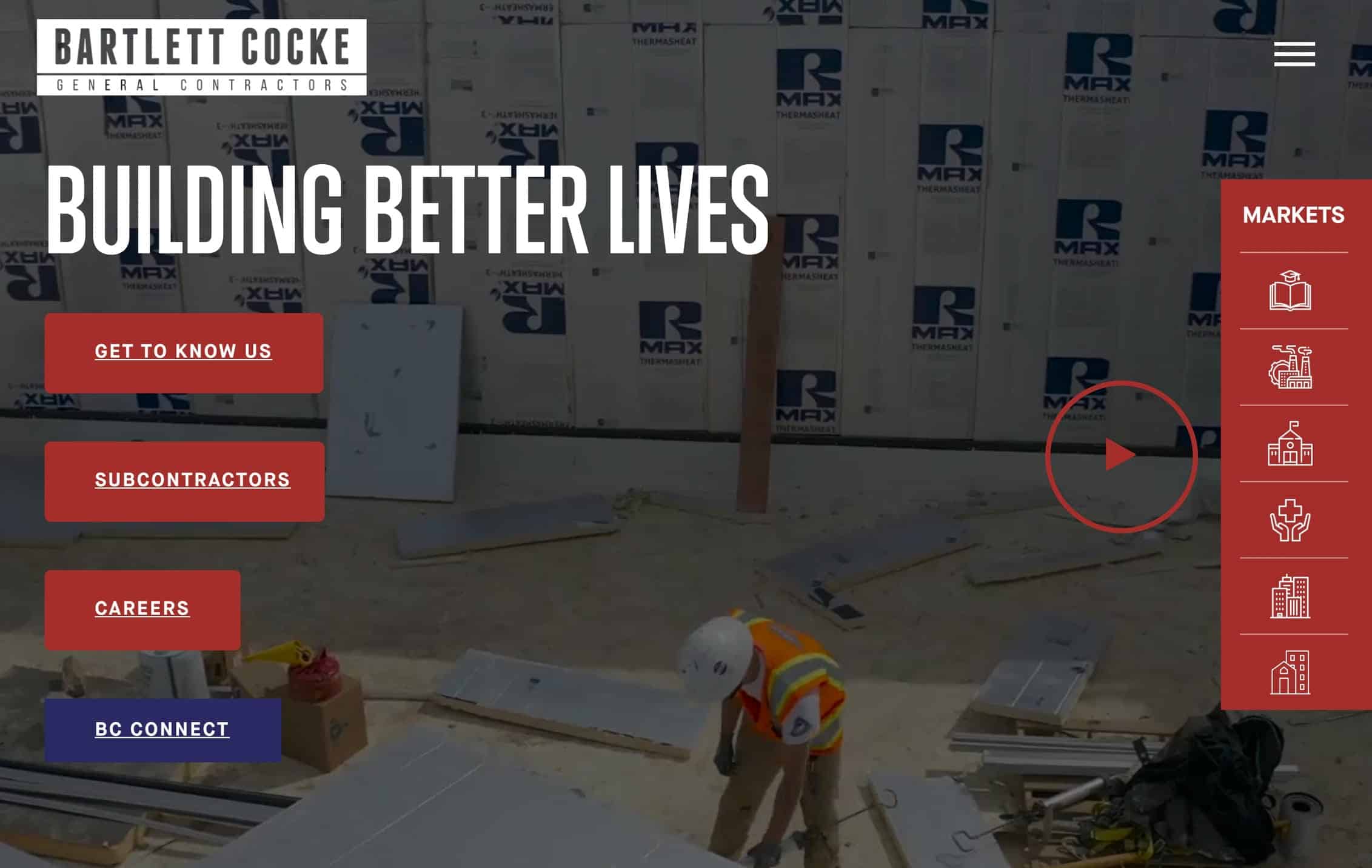 Bartlett Cocke website home page