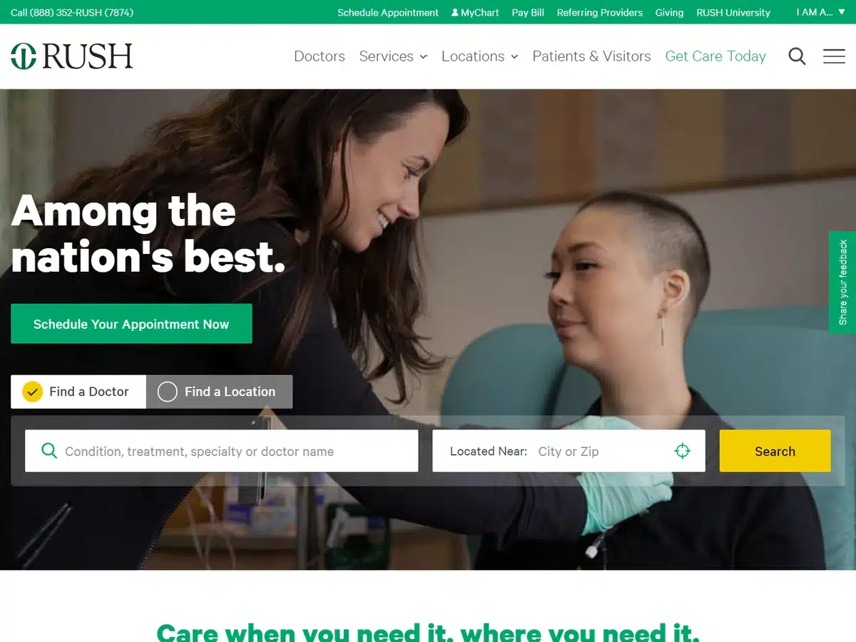 Best Medical Website Designs 50