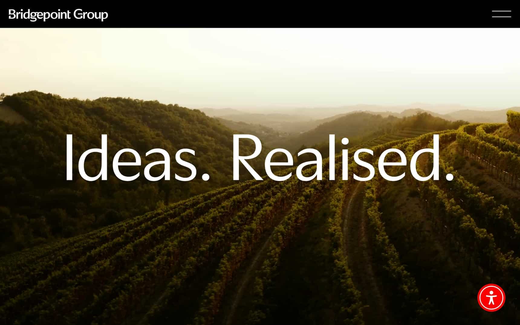 Bridgepoint Group website home page
