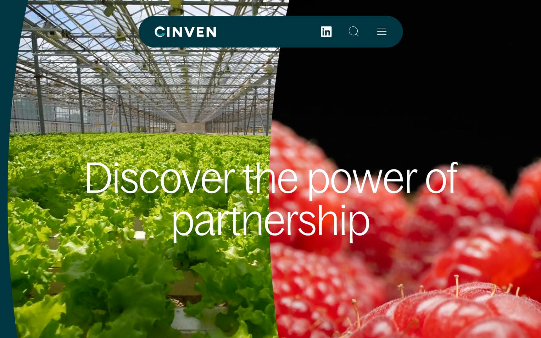 Cinven website home page