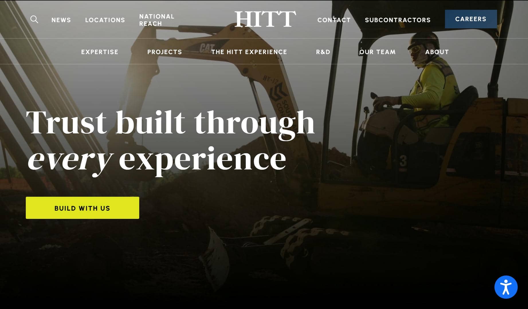 Hitt website home page