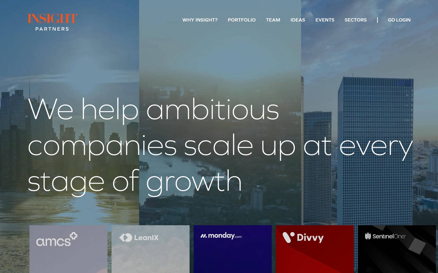 Insight Partners website home page