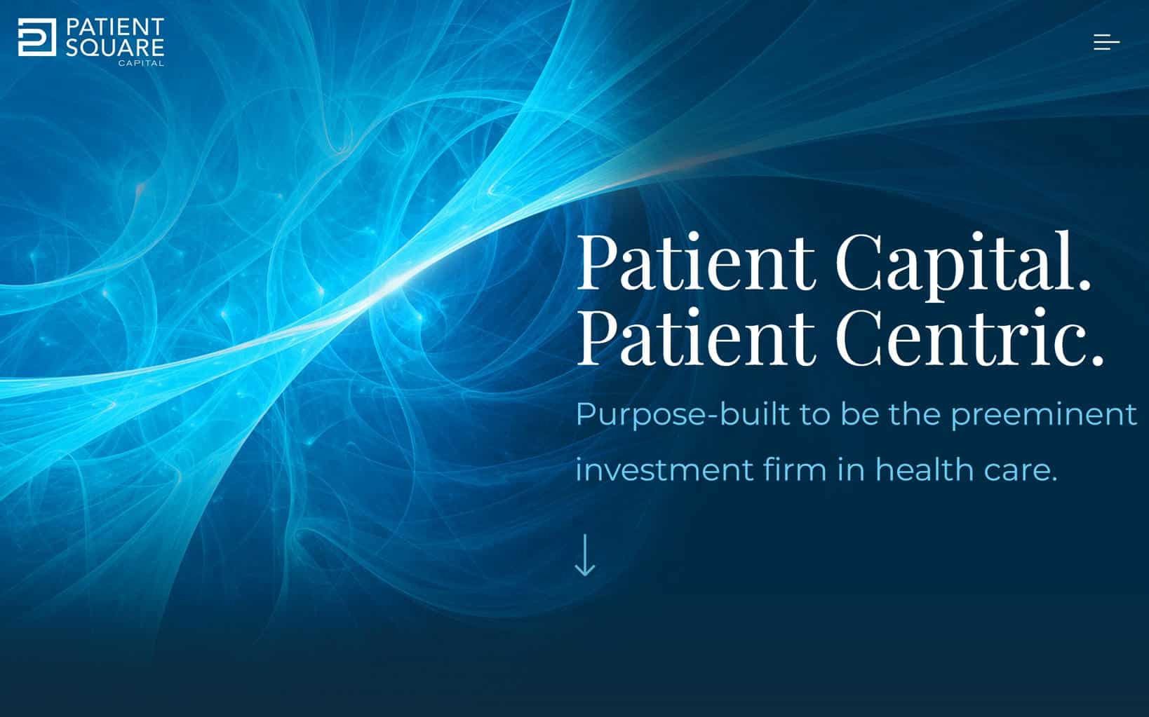 Patient Square Capital website home page