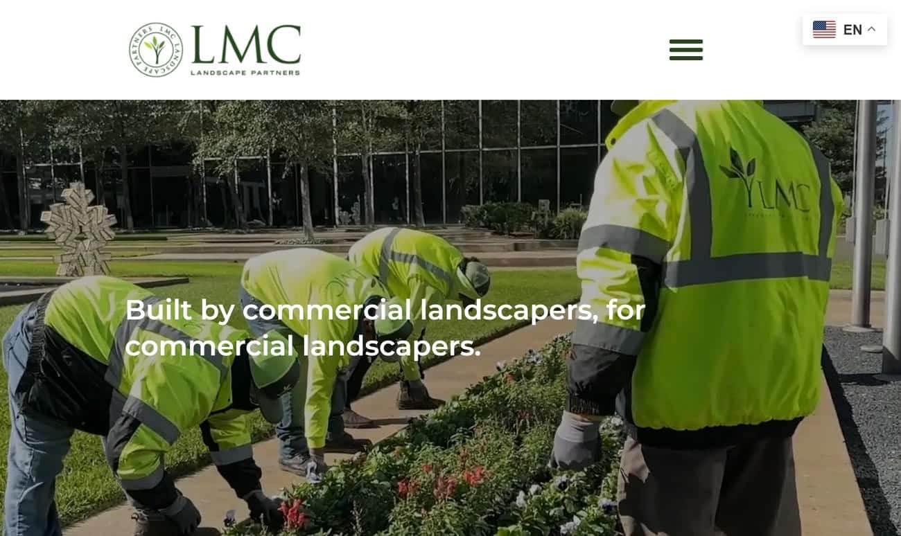 LMC best landscaping website