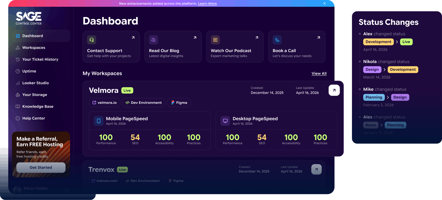 sage performance system preview