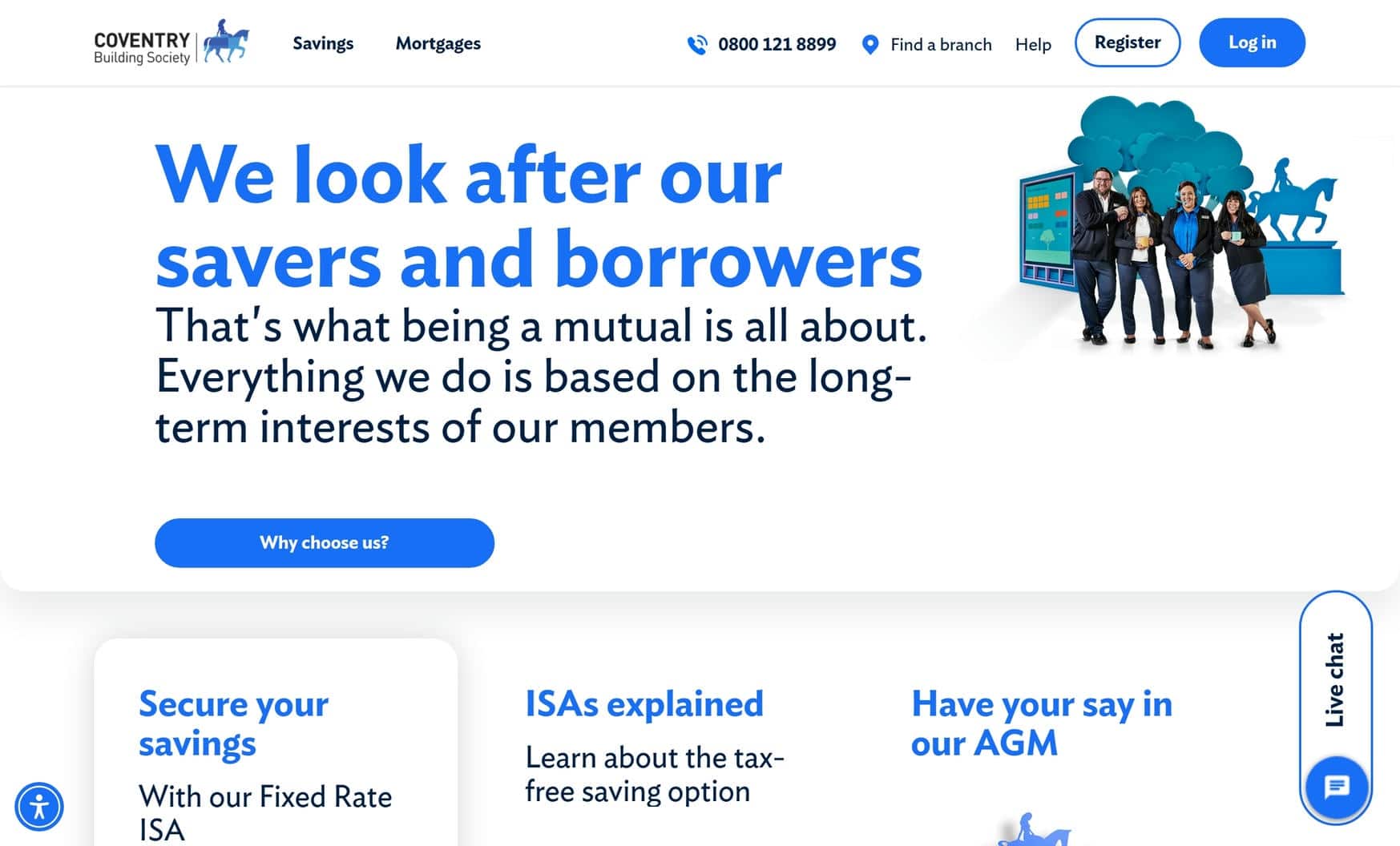 Coventry website homepage