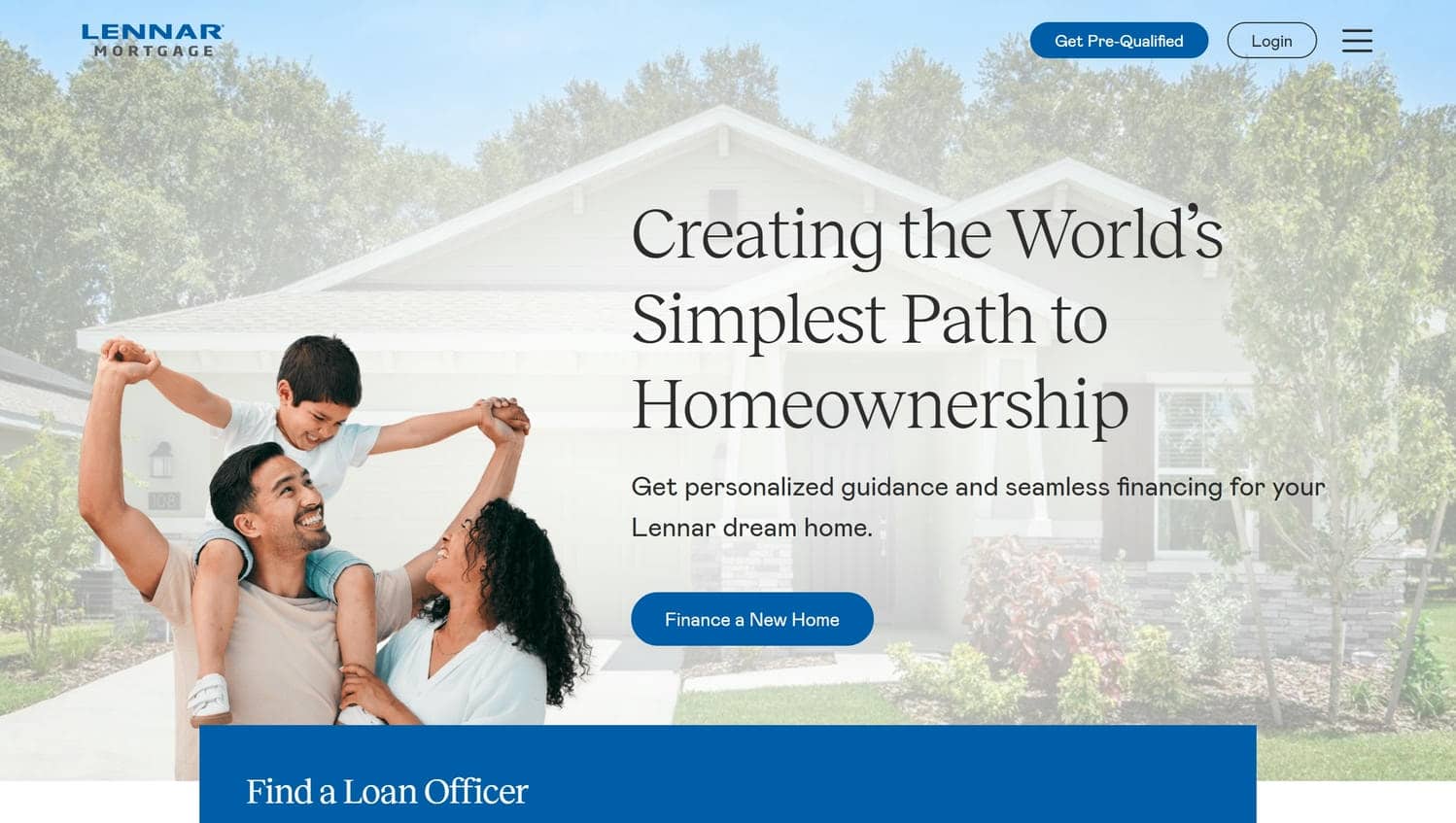 Lenna website homepage