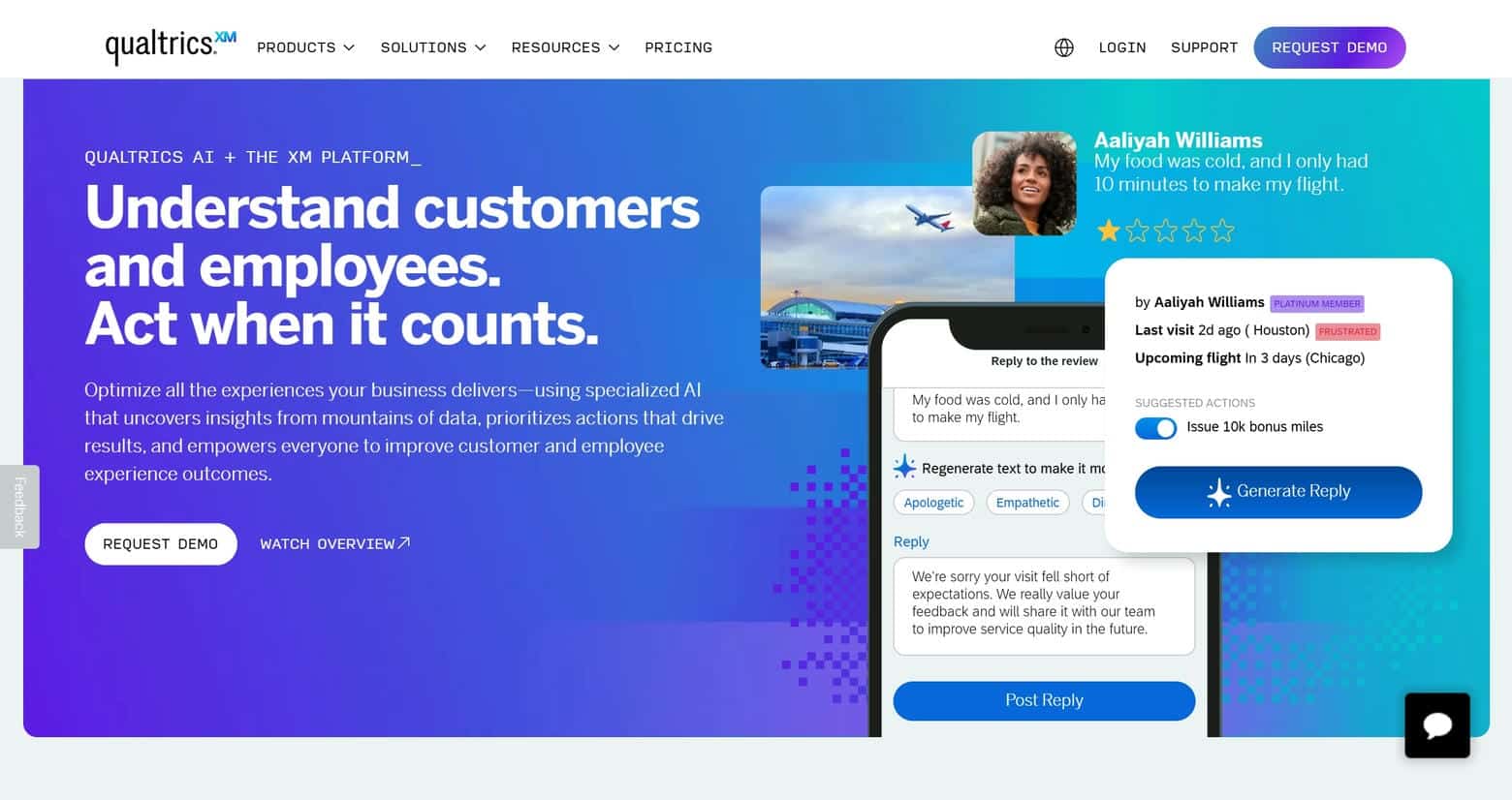 Qualtrics Website home page